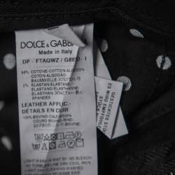 Pre Owned Dolce & Gabbana Black Denim Pretty Fit Jeans S