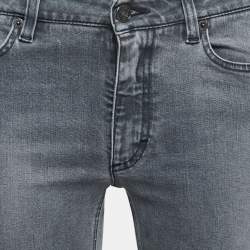 Pre Owned Dolce & Gabbana Grey Denim Slimmy Jeans M Waist 28"
