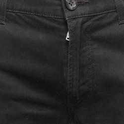 Pre Owned Dolce & Gabbana Dark Green Cotton 14 Stretch Trousers M