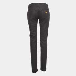 Pre Owned Dolce & Gabbana Dark Blue Denim Skinny Jeans M Waist 30"