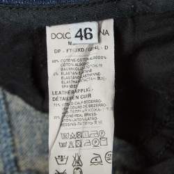 Dolce & Gabbana Blue Denim Kate Jeans XL Waist 34"