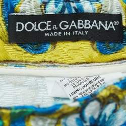 Dolce & Gabbana Multicolor Printed Jacquard Shorts S