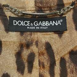 Dolce & Gabbana Grey Wool Blend Knit Vest and Pants Suit M
