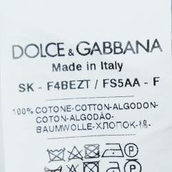 Pre Owned Dolce & Gabbana Multicolor Majolica Print Tiered Cotton Maxi Skirt XS