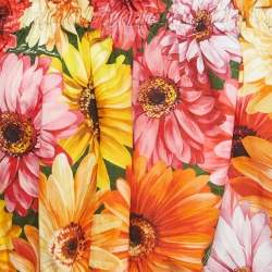 Dolce & Gabbana Multicolor Floral Print Cotton Crop Top L