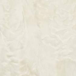 مملوكة مسبقًا Dolce & Gabbana Off White Tassel Trim Shearling Poncho S