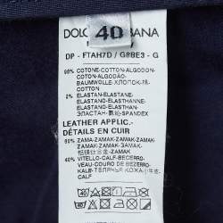 Pre Owned Dolce & Gabbana Blue Distressed Denim Jeans S Waist 28"