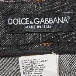 Dolce & Gabbana Black Denim Jeans M Waist 32"