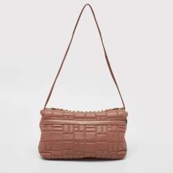 Dolce & Gabbana Old Rose Quilted Leather Miss Deco Shoulder Bag