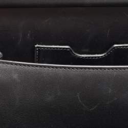 Pre Owned Dolce & Gabbana Black Leather Large Miss Sicily 58 Top Handle Bag