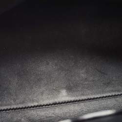 Pre Owned Dolce & Gabbana Black Leather Large Miss Sicily 58 Top Handle Bag