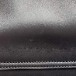 Pre Owned Dolce & Gabbana Black Leather Large Miss Sicily 58 Top Handle Bag