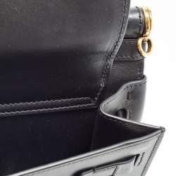 Pre Owned Dolce & Gabbana Black Leather Large Miss Sicily 58 Top Handle Bag