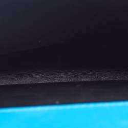 Pre Owned Dolce & Gabbana Blue Leather Medium Miss Sicily 58 Top Handle Bag