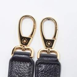 Pre Owned Dolce & Gabbana Black Leather Large Miss Sicily Top Handle Bag