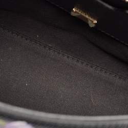 مملوكة مسبقًا حقيبة دولتشي أند غابانا ميس سيسيلي جلد أزرق بيد علوية متوسطة