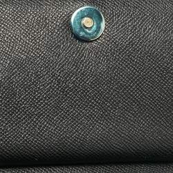 Pre Owned Dolce & Gabbana Black Leather Small Miss Sicily Top Handle Bag