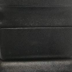 Pre Owned Dolce & Gabbana Black Leather Miss Sicily Von Wallet on Chain