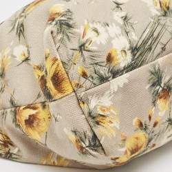Pre Owned Dolce & Gabbana Beige/Multicolor Printed Canvas Shopper Tote