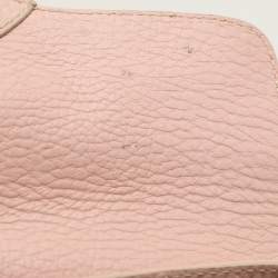 Dolce & Gabbana Pink Leather Embellished Satchel