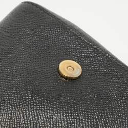 مملوكة مسبقًا Dolce & Gabbana Black Leather Small Studded Miss Sicily Top Handle Bag