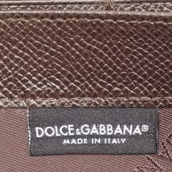 Dolce & Gabbana Multicolor Leather Continental Wallet
