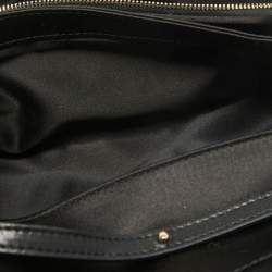 Pre Owned Dolce & Gabbana Black Crystals Satin Sasha Chain Bag