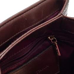 Pre Owned Dolce & Gabbana Multicolor Python Miss Lantana Top Handle Bag
