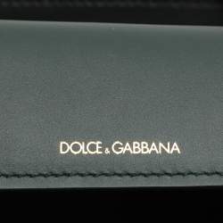 Dolce & Gabbana Green Leather Sicily 62 Satchel