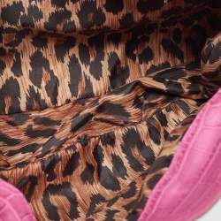 مملوكة مسبقًا Dolce & Gabbana Pink Alligator Hobo