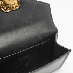 Dolce & Gabbana Black Leather Devotion Belt Bag