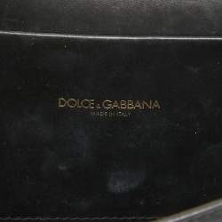 Dolce & Gabbana Black Leather Devotion Belt Bag