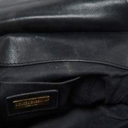 Pre Owned Dolce & Gabbana Multicolor Calf Hair and Sequins Small Miss Sicily Top Handle Bag