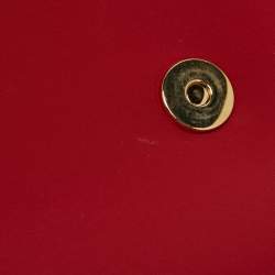 Pre Owned Dolce & Gabbana Red Neoprene Medium Miss Sicily Top Handle Bag