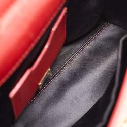 Pre Owned Dolce & Gabbana Multicolor Python, Croc and Leather Small Miss Sicily Top Handle Bag