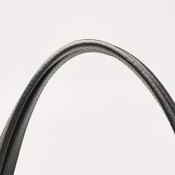 Pre Owned Dolce & Gabbana Black Patent Leather Miss Escape Zip Tote