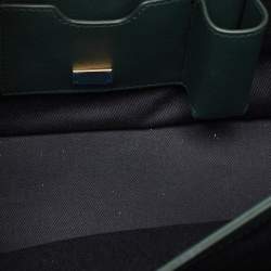 Pre Owned Dolce & Gabbana Green Python Miss Margarita Shoulder Bag