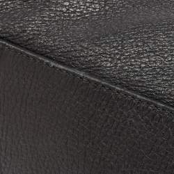 Dolce & Gabbana Black Leather Large Soft Miss Sicily Top Handle Bag