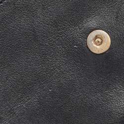 Pre Owned Dolce & Gabbana Black Leather Large Miss Sicily Top Handle Bag