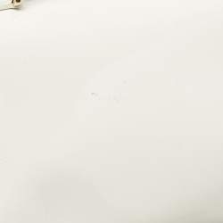 Dolce & Gabbana Bambino White Patent Leather Mini Miss Sicily Top Handle Bag
