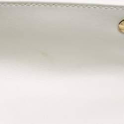 Dolce & Gabbana Bambino White Patent Leather Mini Miss Sicily Top Handle Bag