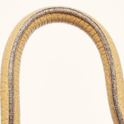 Dolce & Gabbana Tan Leather Tassel Satchel
