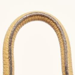 Dolce & Gabbana Tan Leather Tassel Satchel