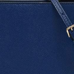 Dolce & Gabbana Blue Leather Small Miss Sicily Tote