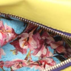 مملوكة مسبقًا Dolce & Gabbana Multicolor Python and Leather Limited Edition Medium Miss Sicily Top Handle Bag