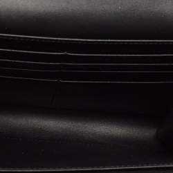 Dolce & Gabbana Black Leather DG Amore Clutch Bag