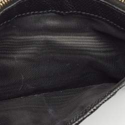 Dolce & Gabbana Black Leather Zip Long Card Holder