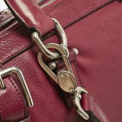 Dolce & Gabbana Red Leather Miss Easy Way Satchel