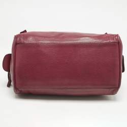 Dolce & Gabbana Red Leather Miss Easy Way Satchel