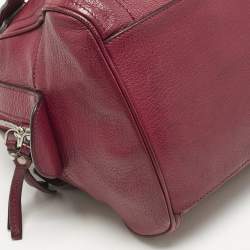 Dolce & Gabbana Red Leather Miss Easy Way Satchel